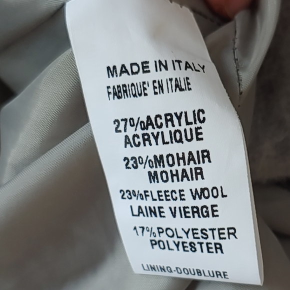 Luna Allegra Mohair Blend Coat - Picture 4 of 5